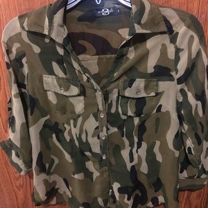 Camouflage blouses